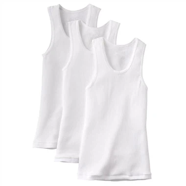 Custom Men's Ribbed Cotton Modal Tank Tops