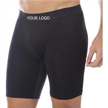 OEM Men's Organic Bamboo Boxer Long Leg